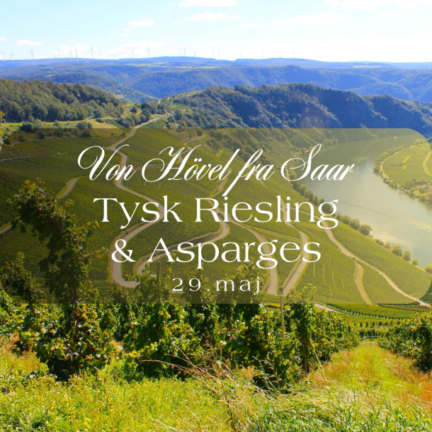 Tysk Riesling & Asparges p� Spisetid - Von H�vel fra Saar