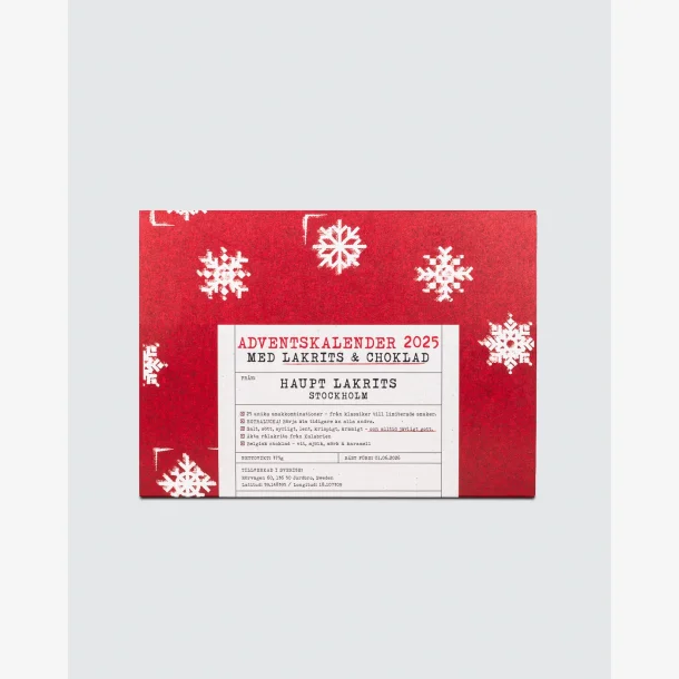 Haupt Lakrids Kalender 2025