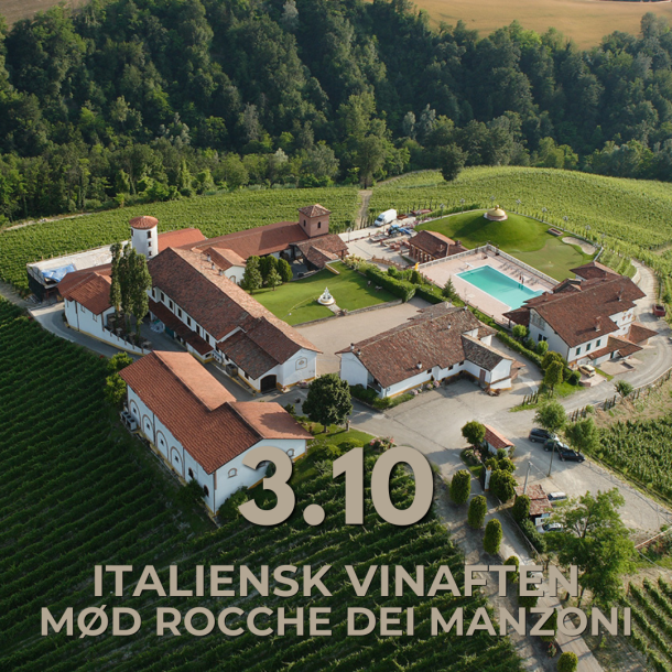 Italiensk Vinaften  M�d Rocche dei Manzoni fra Barolo