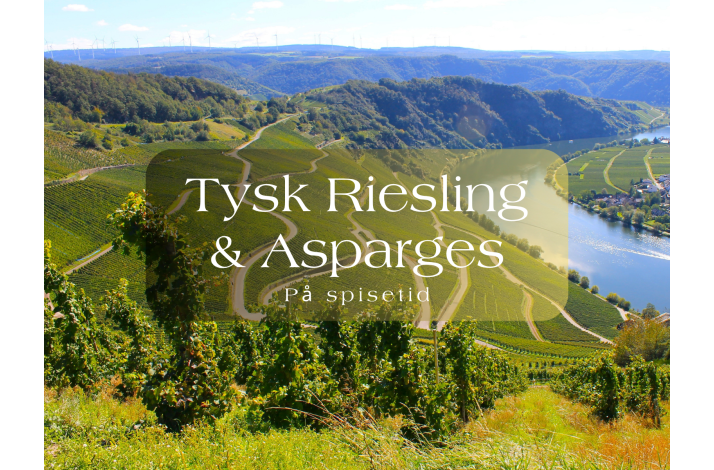 Tysk Riesling &amp; Asparges p� Spisetid - vine fra Saar