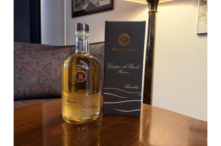 Marco Bonfante Grappa di Barolo Riserva "Baribbio" 42% 70cl.