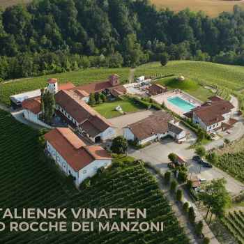 Italiensk Vinaften  M�d Rocche dei Manzoni fra Barolo
