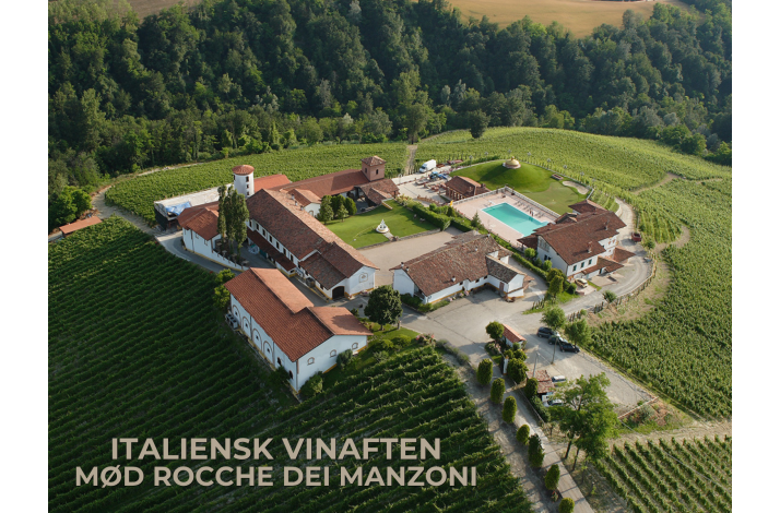 Italiensk Vinaften  M�d Rocche dei Manzoni fra Barolo