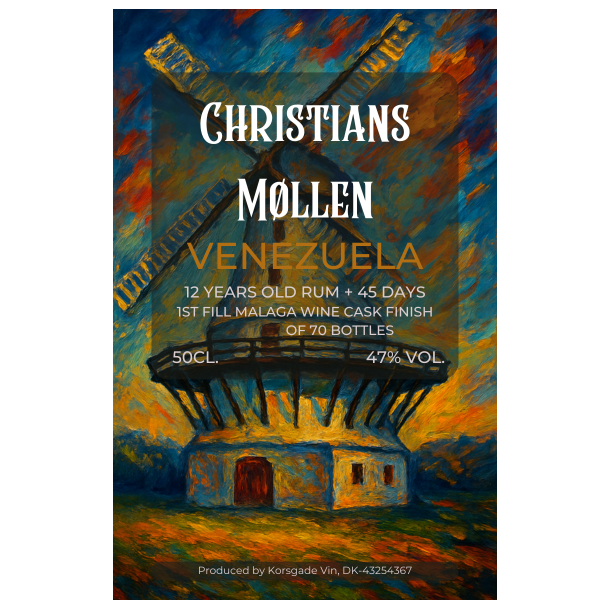 Christiansm�llen 50cl. 47%