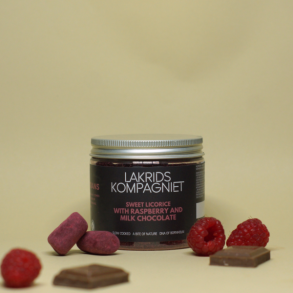 Sweet Licorice W Raspberry 130g - Lakrids Kompagniet