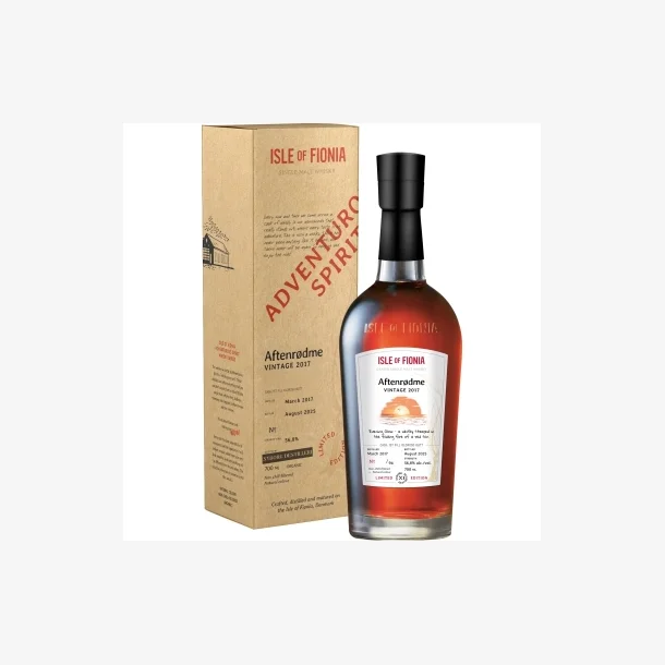 Nyborg Destilleri AFTENR�DME 8 Years Old Single Malt 56,8% 70 cl.