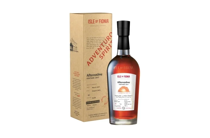 Nyborg Destilleri AFTENR�DME 8 Years Old Single Malt 56,8% 70 cl.