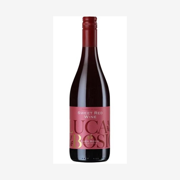 Luca Bosio Sweet Red Wine 5% 75cl 