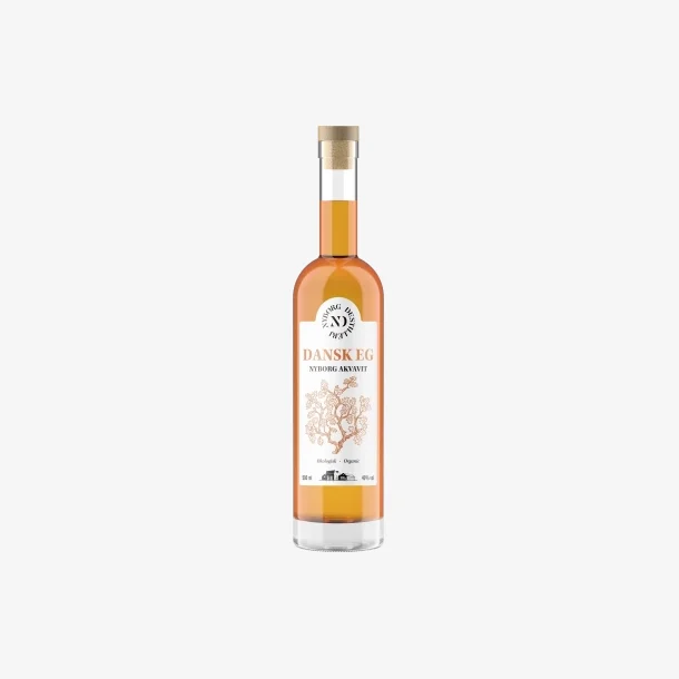 Nyborg Akvavit Dansk Eg 40% - 50cl �KO