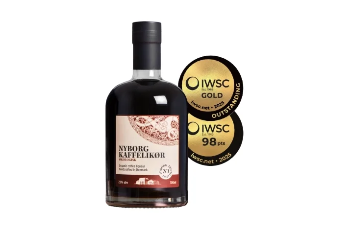 Nyborg Destilleri Kaffelik�r 23% 70 cl.