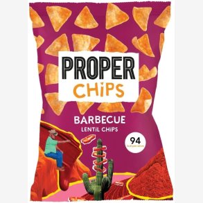 Proper Chips Barbeque Lentil Chips 20g