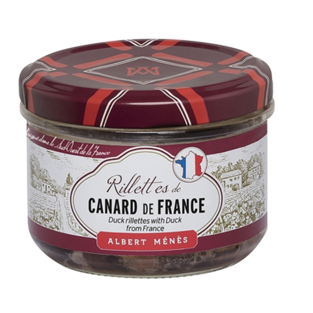 Albert M�n�s Rillettes de Canard de France (And) 180g