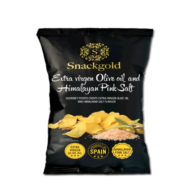 Snackgold Gourmetchips med Himalaya salt 40g