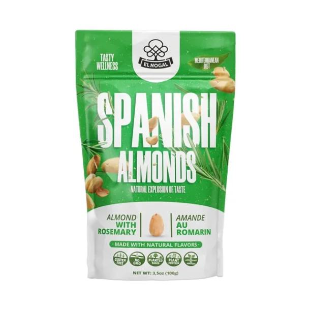 Spanske Mandler - Rosmarin 100g