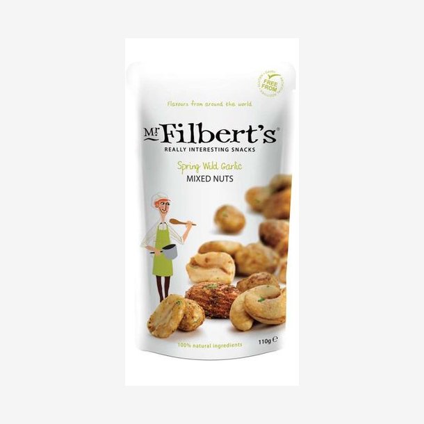 Mr. Filberts Spring Wild Garlic Mixed Nuts 100g