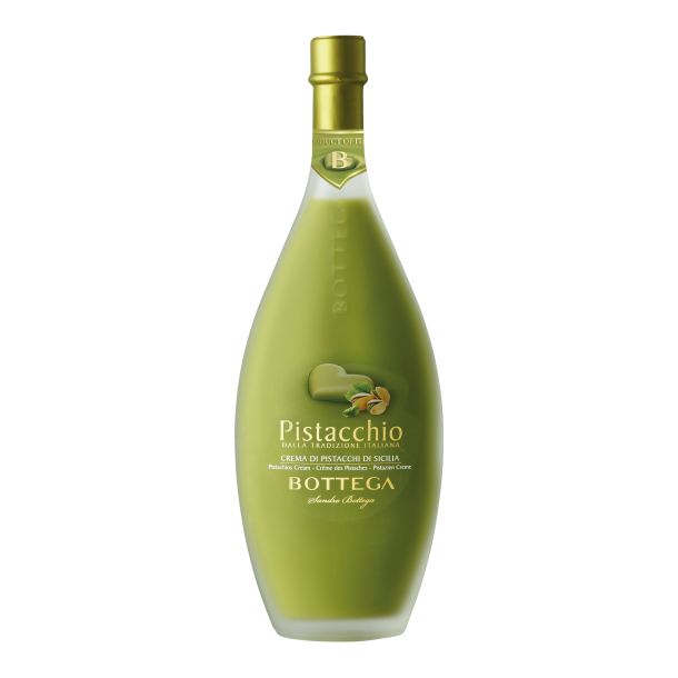 Bottega Crema di Pistacchio 17% 50cl.