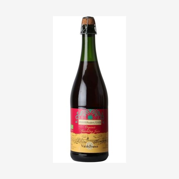 Val de France Hindbær Cider alkoholfri, økologisk