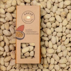 Anker Chokolade Mandler / passionsfrugt / m�lkechokolade