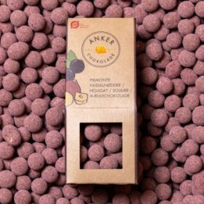 Anker Chokolade Piemonte Hasseln�dder / nougat/ solb�r / m�lkechokolade