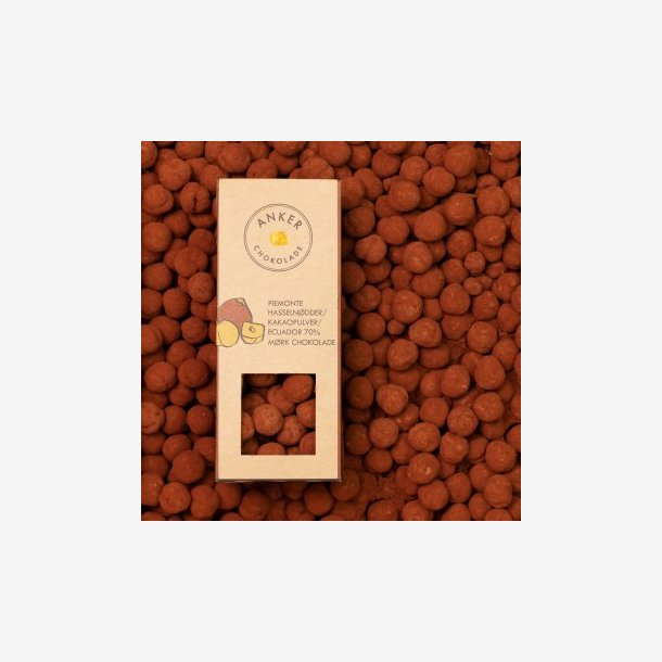 Anker Chokolade Piemonte Hasselndder / kakaopulver / Ecuador 70% mrk chokolade
