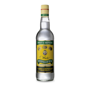 Wray & Nephew Overproof White rum 63% 70cl.
